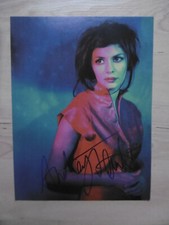 Audrey Tautou autograph signed A4 magazine image 