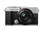 OLYMPUS PEN E-P7 Digital Mirrorless Camera 14-42mm EZ Lens Kit SILVER 4/3 sensor