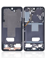 Mid-Frame Housing Compatible For Samsung Galaxy S22 5G North American Black