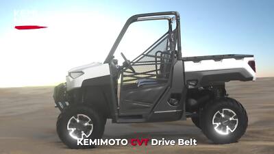 59011-0003 Drive Belt for Kawasaki Brute Force 650 750 KFX700