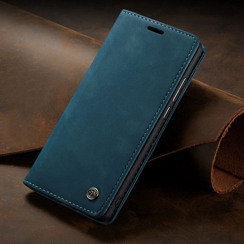 Magnetic Wallet Case Card Leather Flip Cover for Huawei P40/P30/P20 Lite/P50 Pro - Image 3 of 4