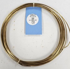 RED BRASS WIRE - 10 AWG - 16 OZ -ROUND