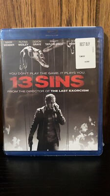 13 Sins (Blu-ray, 2014) - **RARE** ~ SEALED ~