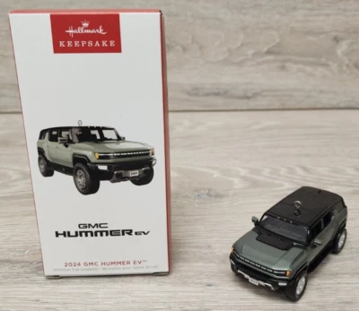 Hallmark Keepsake Christmas Ornament 2024 GMC Hummer EV 2023 Brand New
