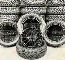 16" Black Pulse Alloy Wheels Mercedes Vito Viano + Comforser All Terrain Tyres