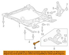 GM OEM 10-24 Caprice Suspension Components-Lower Cntrl Arm Bolt 11611833