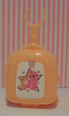 My little Pony G4 Zubehör -  gelber Koffer von Cherry Pie