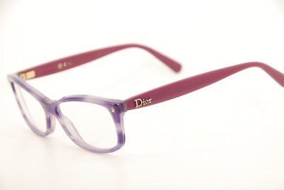 Authentic Christian Dior CD3232 E2L Les Marquises Violet Marble 52mm Italy
