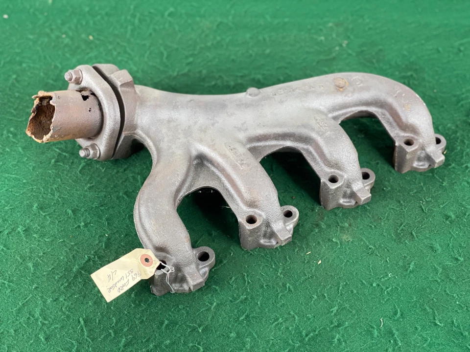 Colector de escape izquierdo Ford Fairlane Mustang Cougar 1969-1970 LH C9OE-9431-B OEM Foto 2 de 4