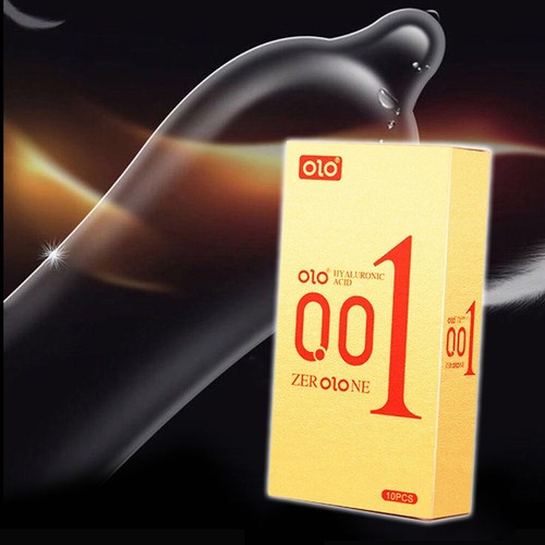 10pcs Ultra Thin Condoms Large Particle Long Lasting Latex Condom Men Products - Picture 7 of 12