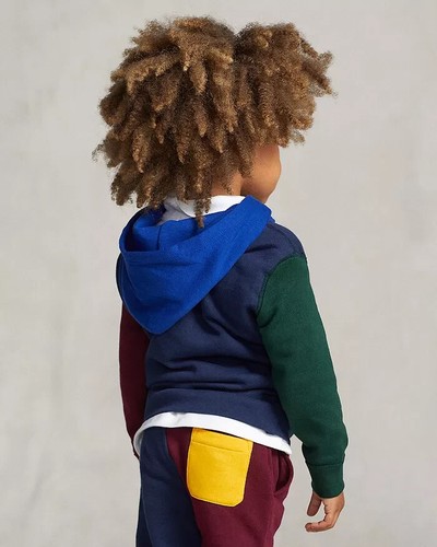 NEW $55 Polo Ralph Lauren Toddler Color-Blocked Fleece Jogger Pant Size 3T - 第 5/6 張圖片