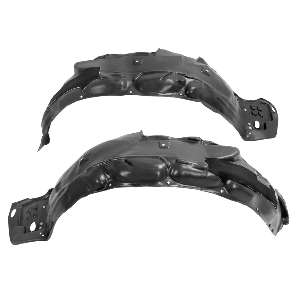 Driver & Passenger Side Fender Liner Set w/Insulation Foam For 12-15 Honda Civic - Изображение 2 из 4