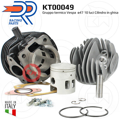 Kit Cilindro Maggiorato Dr Ø47 10 Luci Modifica Racing Kt00049