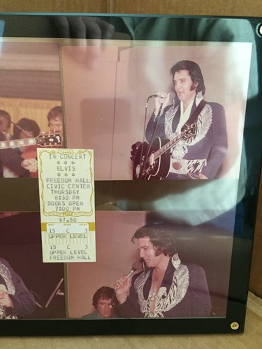 ELVIS PRESLEY CONCERT TICKET STUB MARCH 18, 1976 FREEDOM HALL TENN. PLUS PHOTO’s - Picture 3 of 7