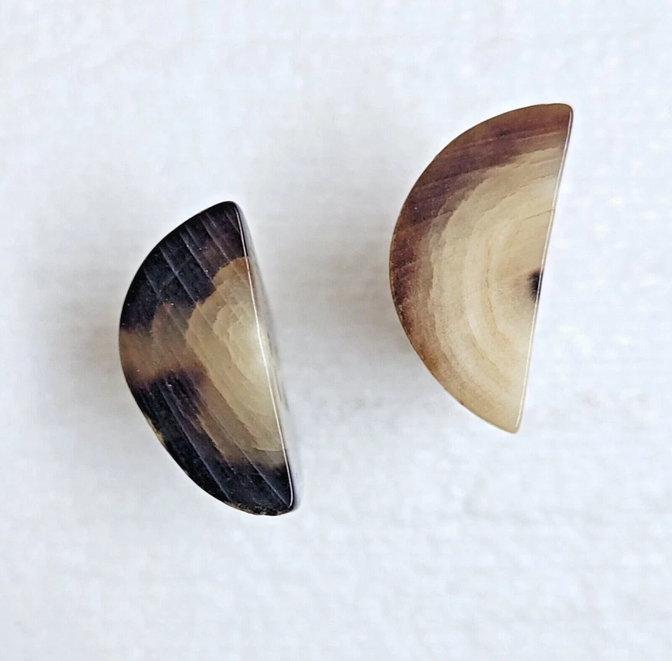 Real Horn Toggle Button 26mm 2 Hole 1" Barrel Duffle Coat Jacket Sewing Crafts - Image 4 of 4