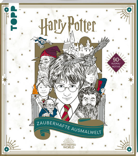 Thumbnail - Harry Potter - Zauberhafte Ausmalwelt | Frechverlag | 2021 | Deutsch