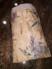 Westpoint Stevens QUEEN Jacquard Asian Motif Bed Skirt 13.5" drop-not split