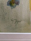 J TYREE Original Watercolor Signed Matted Framed Vase Floral **Moving Sale** — photo 4