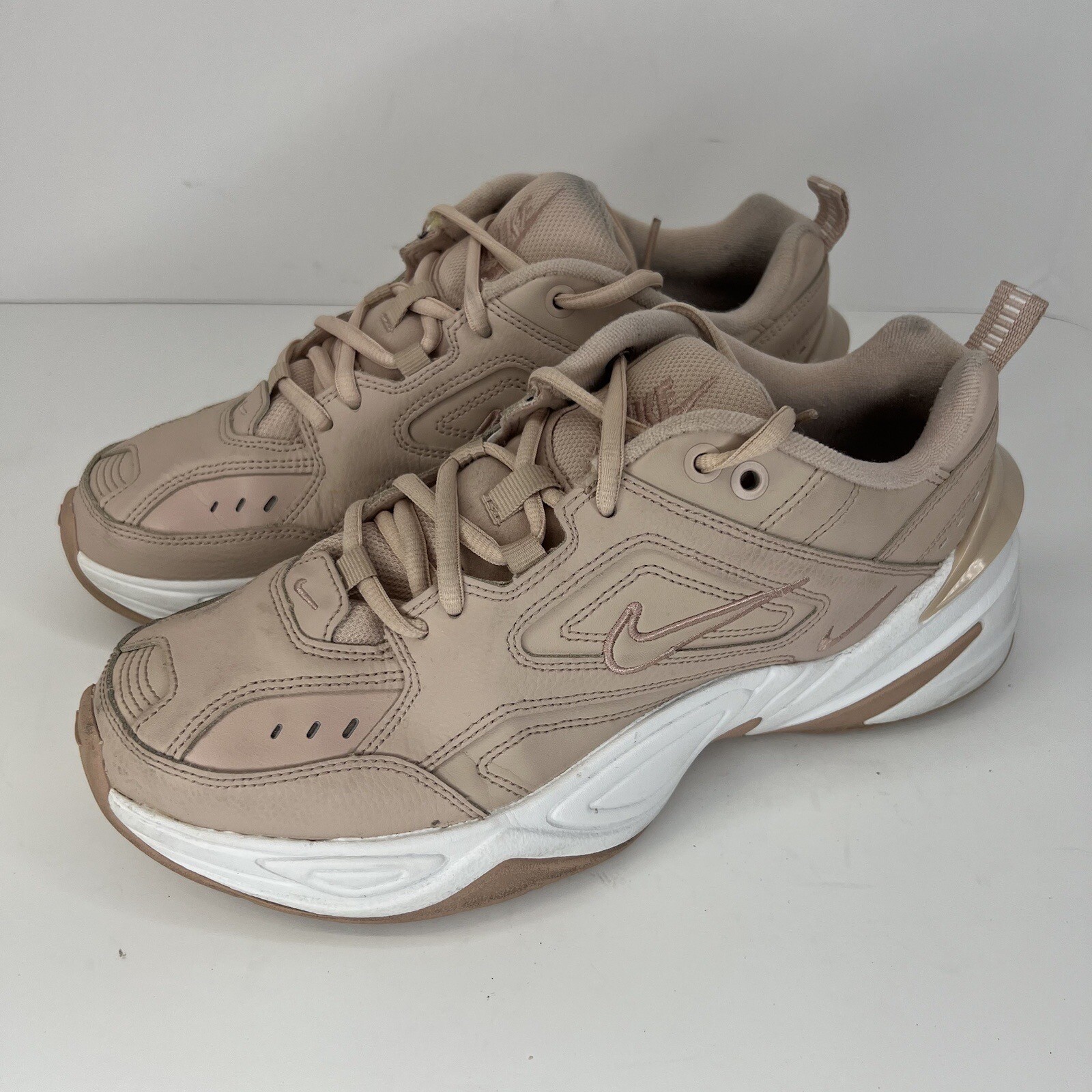 nike n2k tekno beige