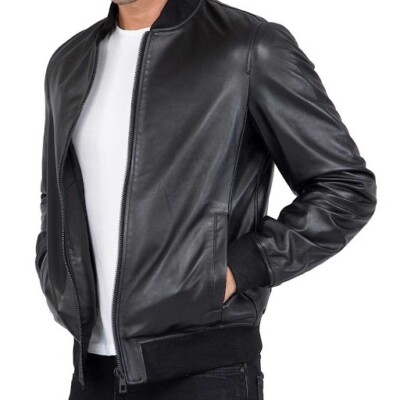 NS Heritage Bomber in Premium Leather Made to Order