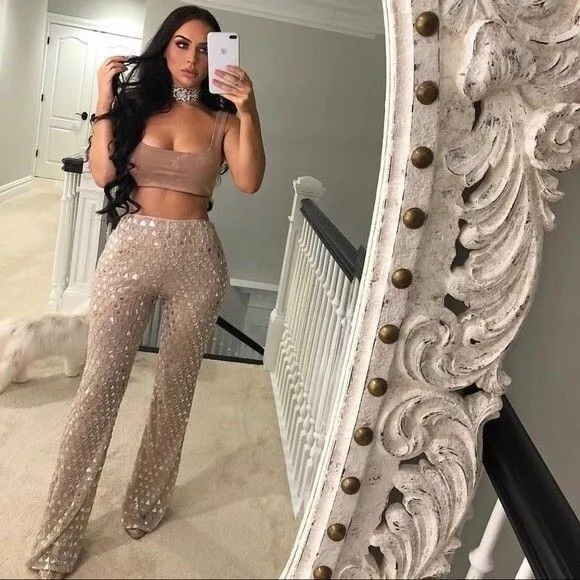 Reflective trousers deals missguided