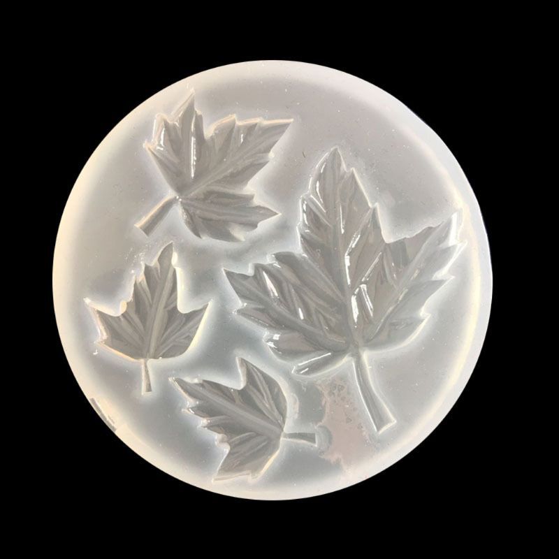 Leaves Epoxy Mold Cup Mat Holder Mold Epoxy Resin Casting Mold