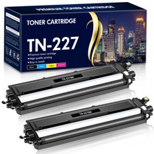 2Pack TN227 Toner Compatible With Brother TN223 HL-L3270CDW L3290CDW MFC-L3710CW