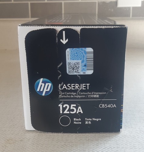 Genuine HP Ink Cartridge, Black 125A, For Laserjet Printers. New - Picture 2 of 2