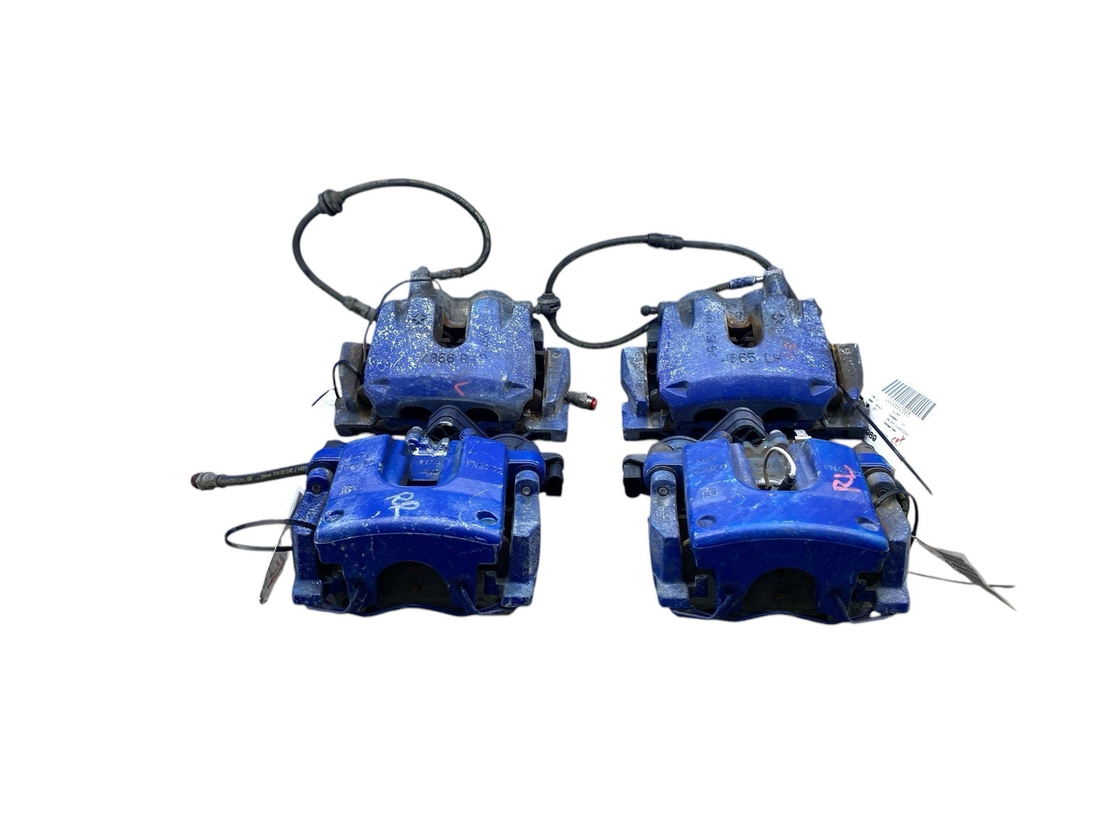 2017-2024 MASERATI LEVANTE AWD 3.0L REAR LEFT RIGHT BRAKE CALIPER *PAINTED BLUE*