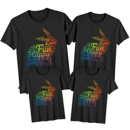 Family Word Art Happy Easter T-Shirt Tee Cute Festival Holiday Party Matching#ED - Picture 13 of 24