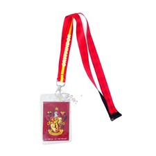 Harry Potter Gryffindor Lanyard With Card Holder