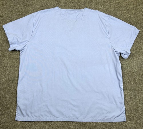Scrub top unisex Fashion Seal Healthcare - blu soffitto - taglia XL - infermiera/piumino - Foto 7 di 11