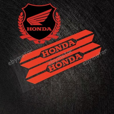 Motorcycle Fuel Tank Emblem Decals for CBR Honda Bike Reflective Badge Stickers