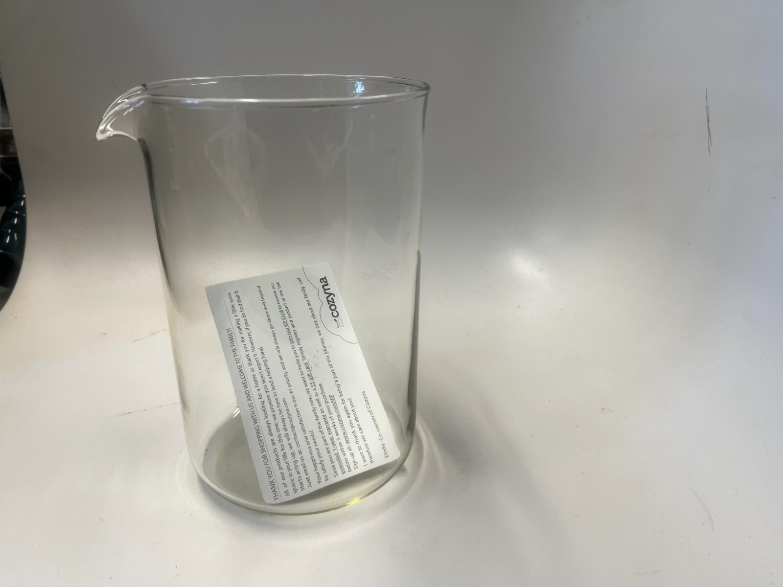 Cozyna French Press Replacement Spare Glass Beaker 12 Cup