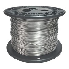 20 AWG Gauge Stainless Steel 316L Wire 500' Length 0.0320" Diameter