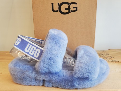 ugg oh yeah slides blue