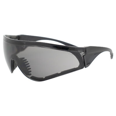 PYTHON WRAP AROUND PADDED SAFETY GLASSES SMOKE LENS Z87.1 by GLOBAL VISION