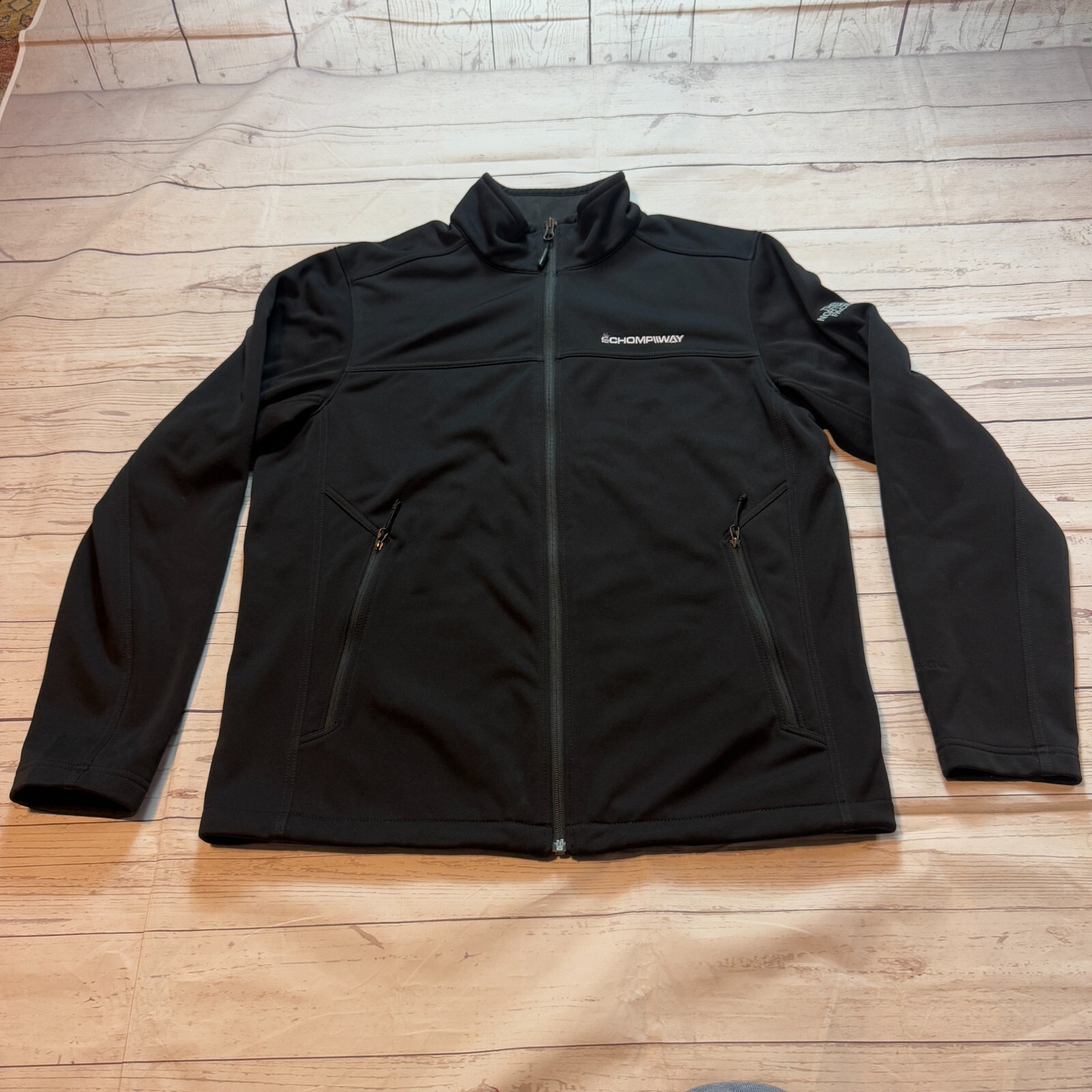 The North Face Winter Jacket Softshell Black Full… - image 1