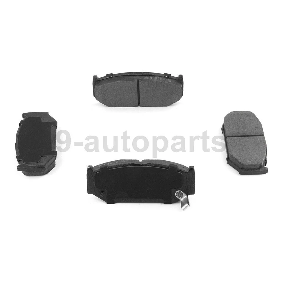 Front Disc Rotors + Ceramic Brake Pads For 2007 2008 2009 - 2015 Suzuki Swift - Image 2 of 4