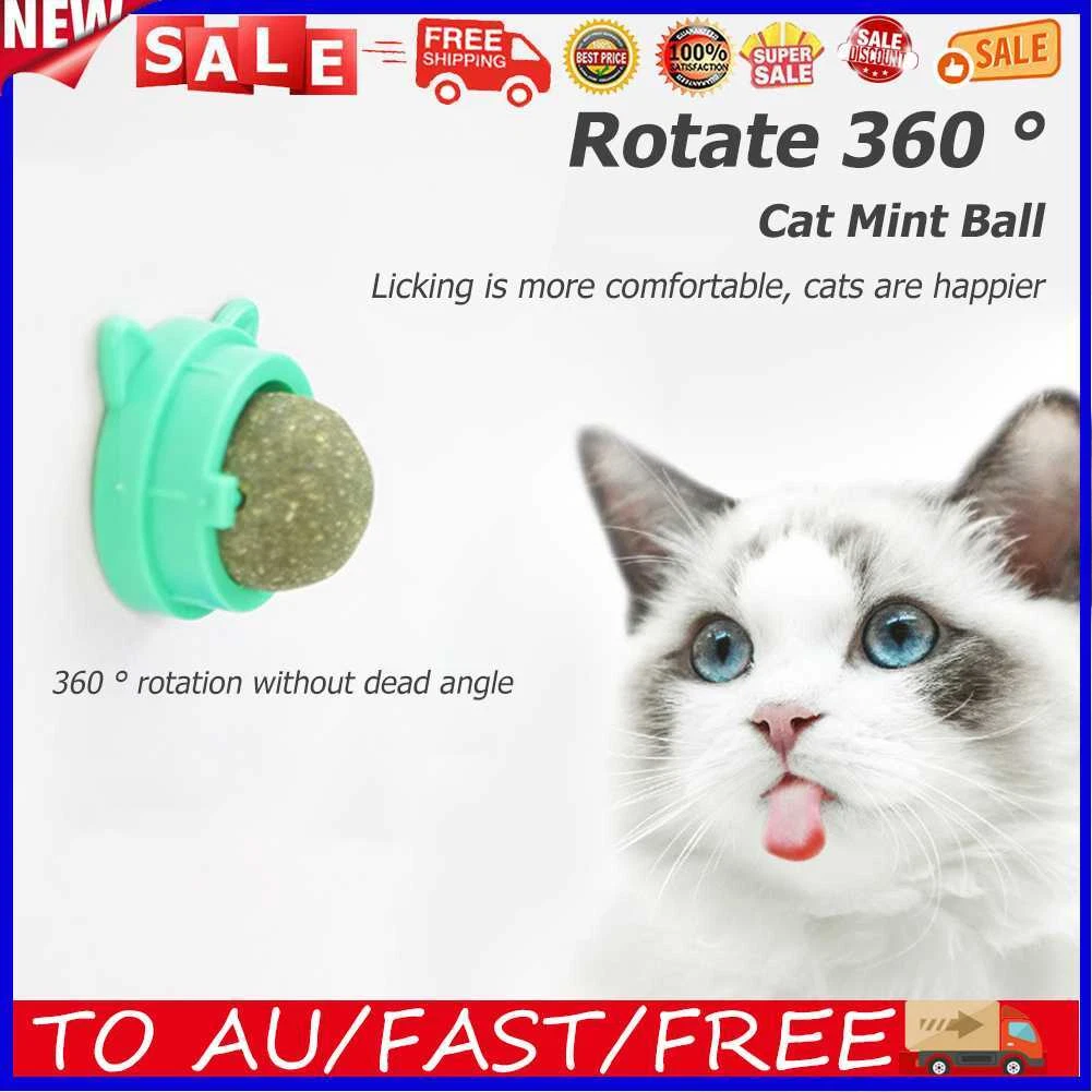 Rotatable Molar Catnip Snack Natural Pets Molar Edible Bolus Pet Health Products