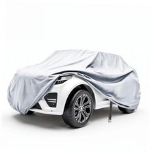 Large Kids Ride-On Toy Car Cover, Outdoor Wrapper Resistant Protection silver
