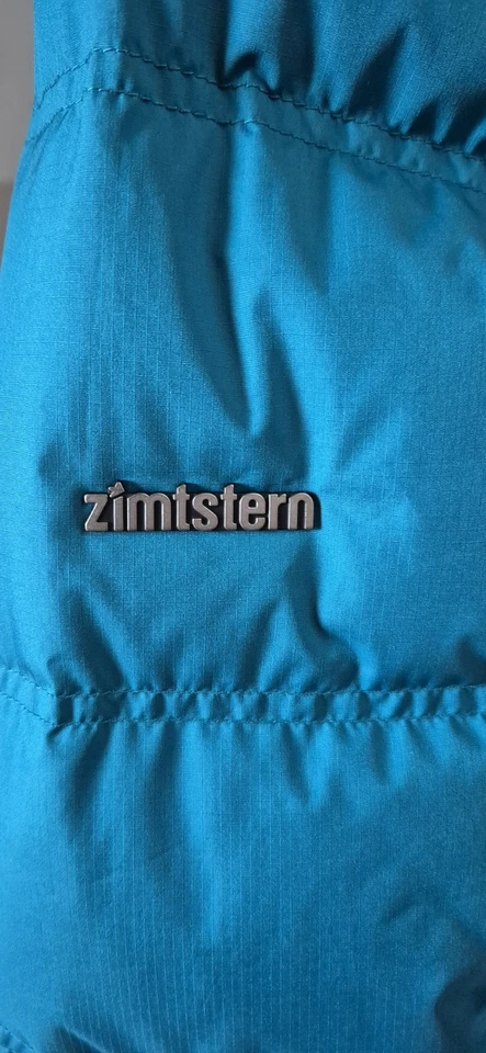 Zimtstern Wintermantel Daunenmantel, Petrol  Gr. S, Neu Mit Etikett - Bild 4 von 4