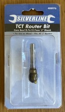 Silverline Core Box 12.7 x 12.7mm 1/4”shank BOGOF Radius TCT Router Bit [75345]