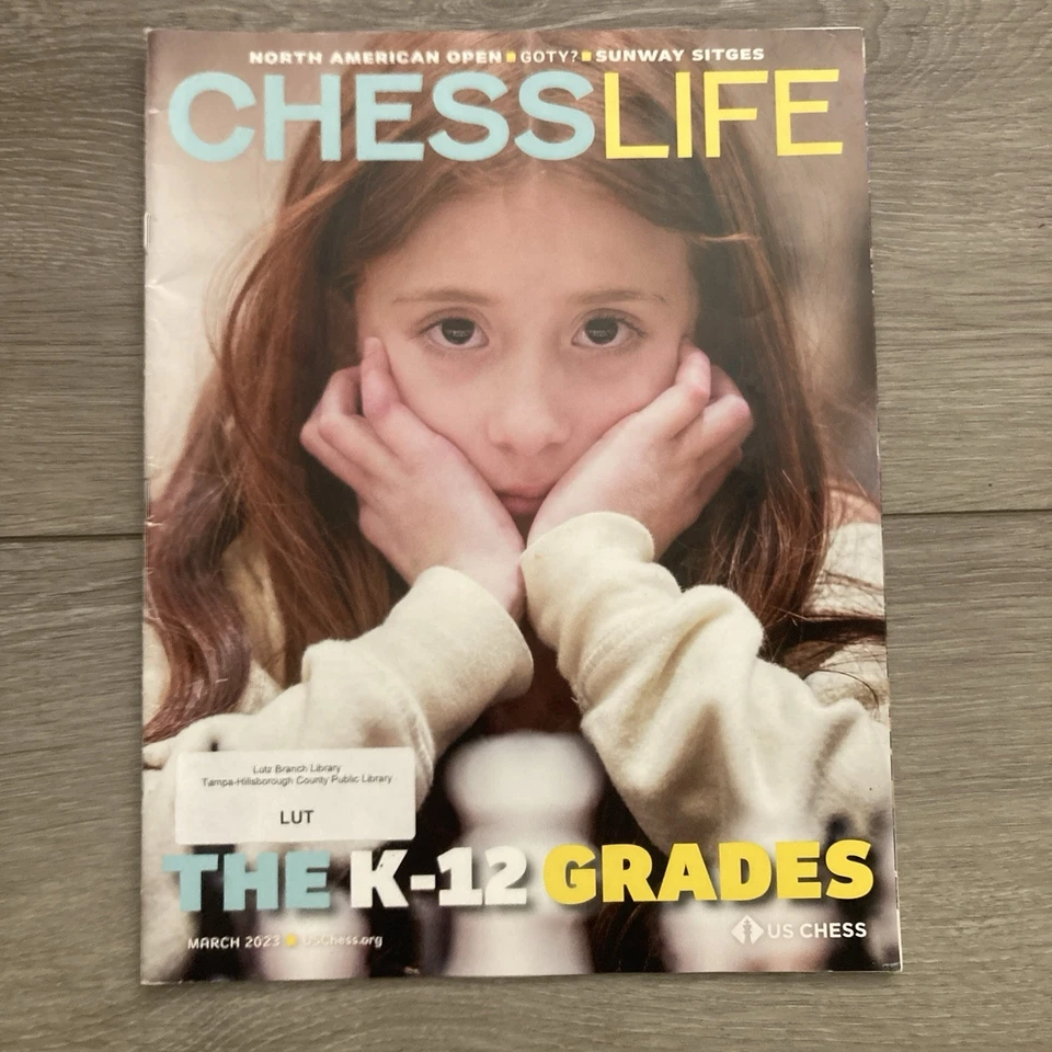 Lot of 6 - Chess Life Magazine Issues 2023 - Image 3 of 4
