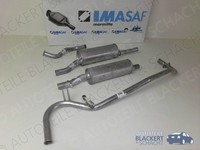 Imasaf Auspuffanlage Komplett für Alfa AR 6 1.9 Diesel (280) 1981-1989