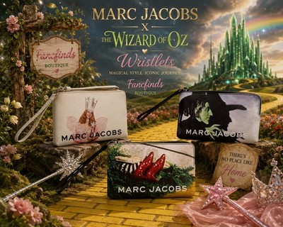 NWT Marc Jacobs x  The Wizard of Oz  Wristlet Wrapped Ltd Edition