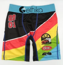 Ethika 3 Pairs Toddlers 4T Boxer Briefs Eagle Spirit Racer Vintage Sport