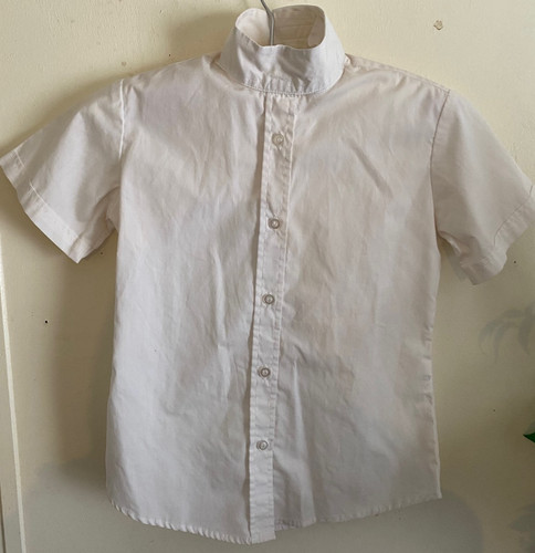 Girls Devon-Aire Equestrian Show Shirt Sz 6R S/S