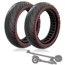 8.5x2.0 Solid Tire, 50/75-6.1 Scooter tire 8 1/2x2 8.5x2.0 Tire Line 2pc Red