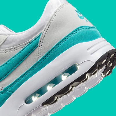 シューズ(男性用) Nike Air Max 1 '86 Golf \"Dusty Cactus\" Nike Air Max 1 86 OG G Men's Size 9 Golf Shoe White Dusty Cactus